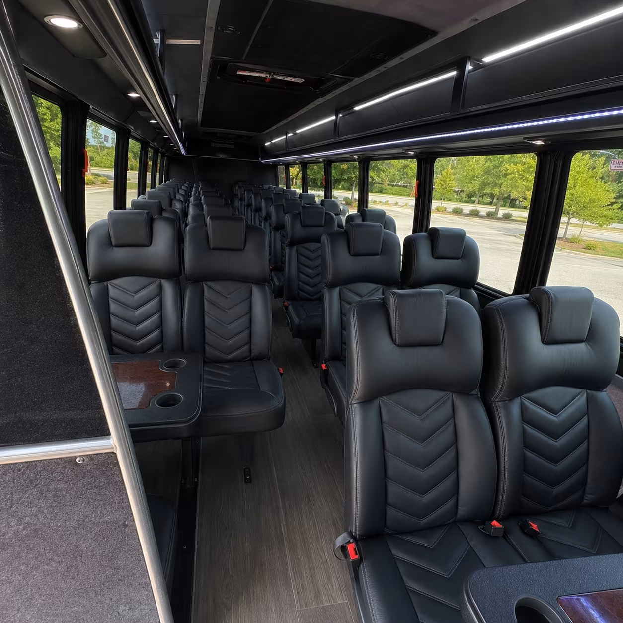 concord comfortable charter bus rentals for concord weddings
