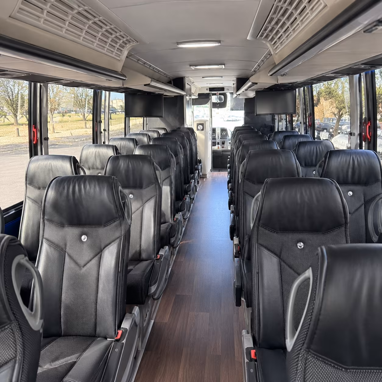 novato organize a novato corporate event with a charter bus