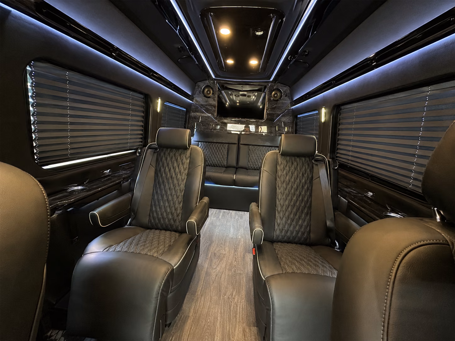 santa rosa corporate event transportation onboard seating
