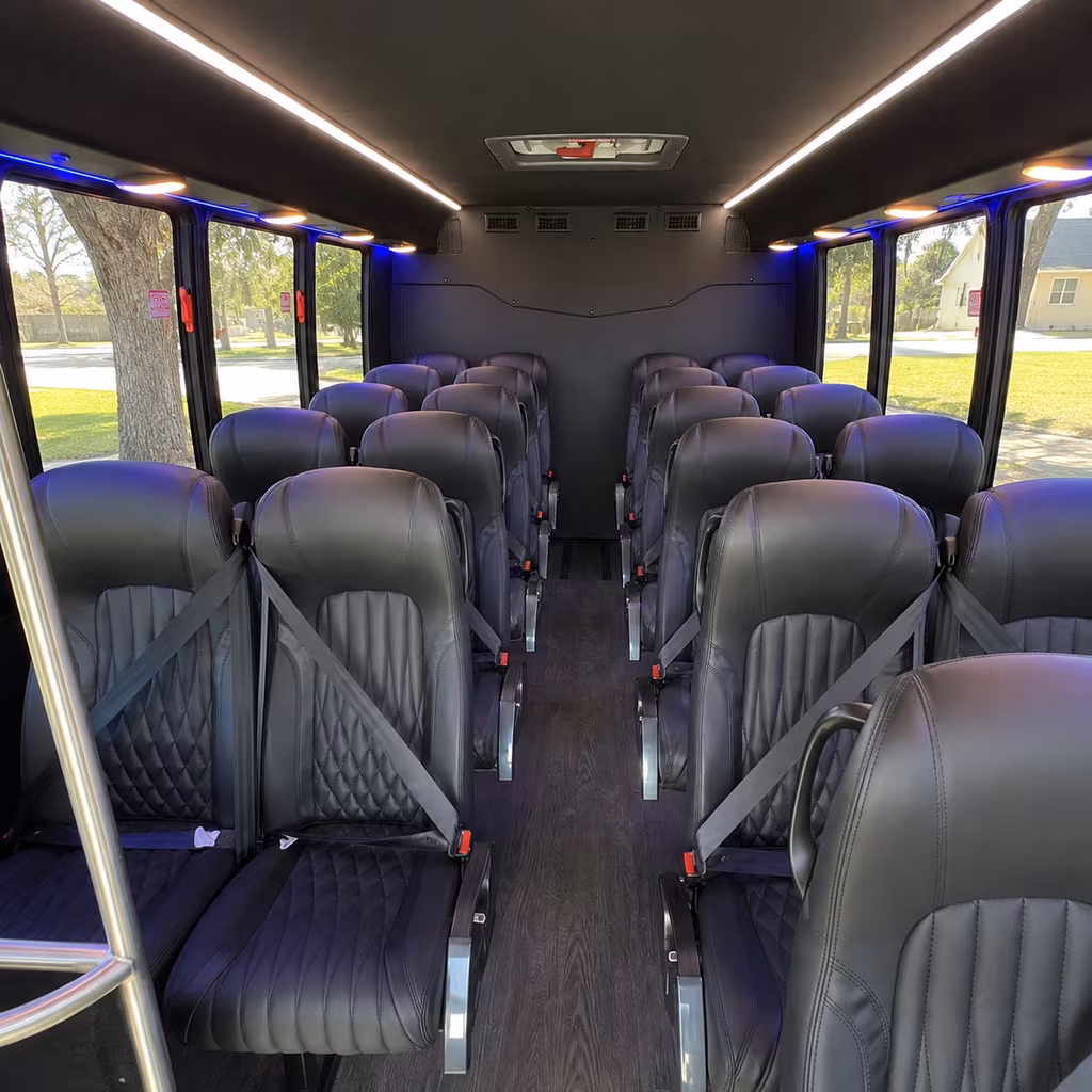 santa rosa long distance transportation onboard seating