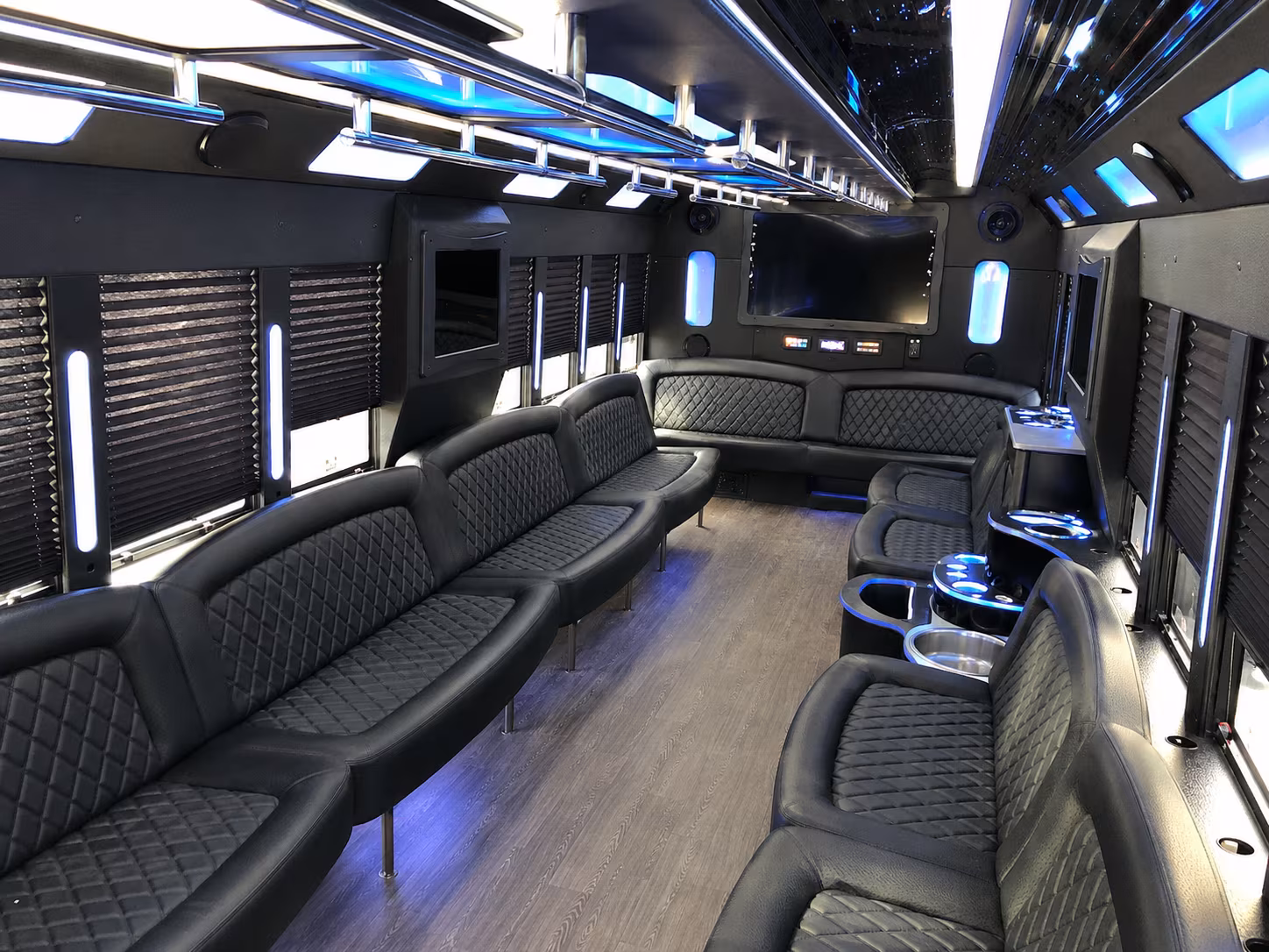 santa rosa night on town party bus rental